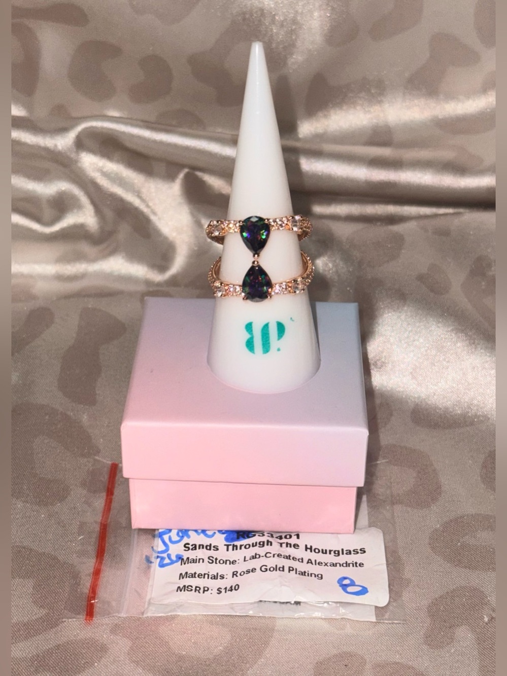 BOMB PARTY | “Sands Through The Hourglass” Ring - June 2026 Birthday Collection